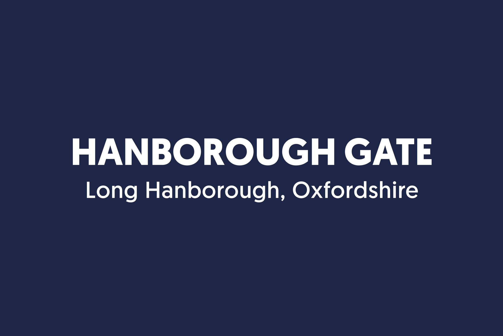 Hanborough Gate